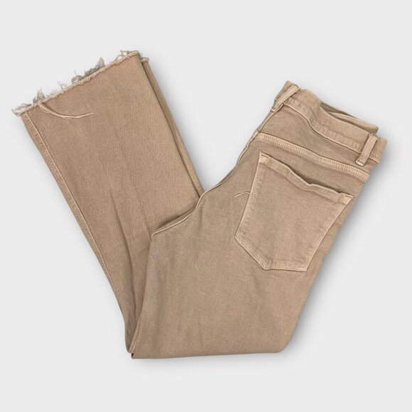 Mango Sienna High-Rise Flared Cropped Jeans - Picture 7 of 12